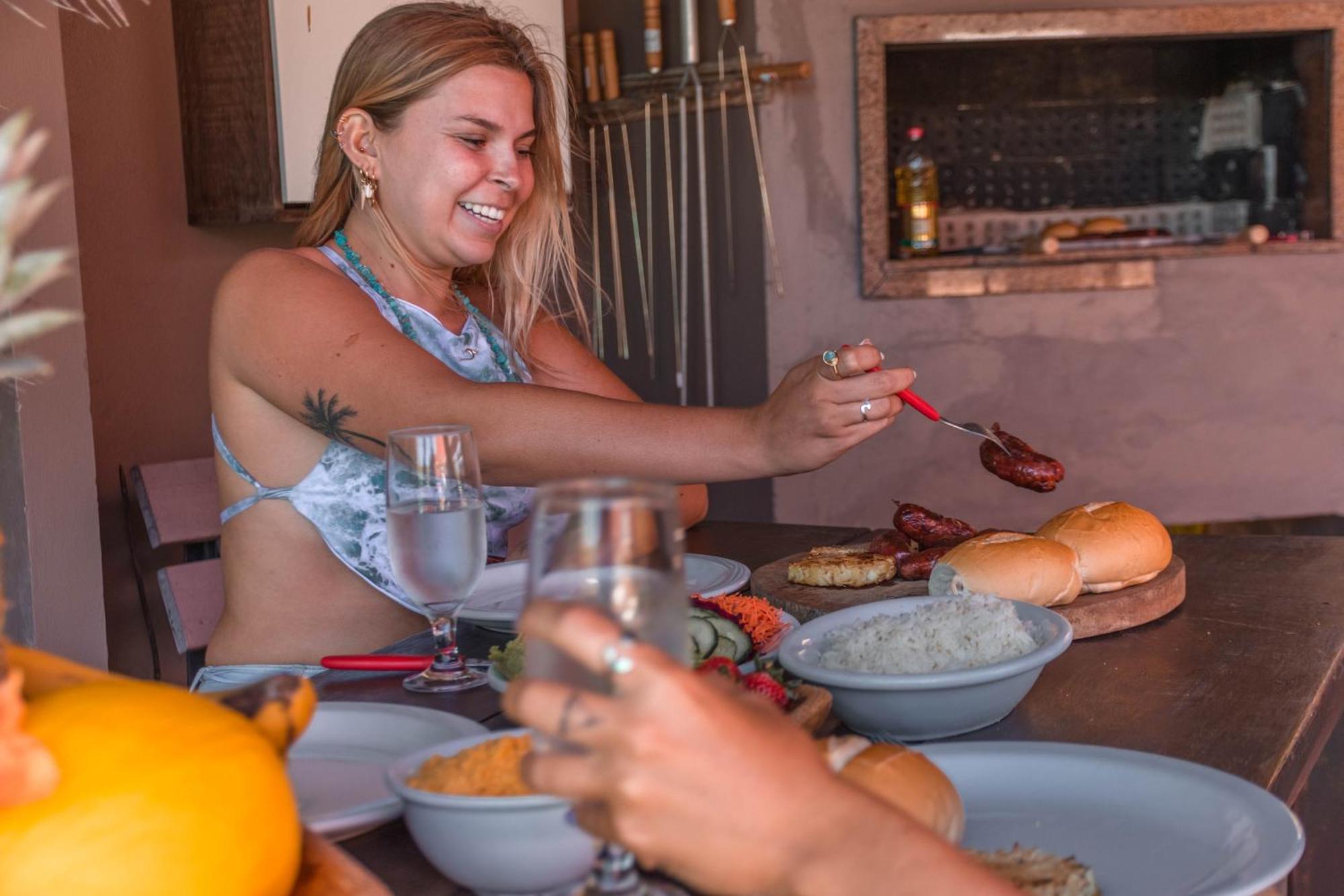 Ferrujao Pousada E Restaurante Garopaba Esterno foto